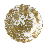Aves Gold Dessert Plate