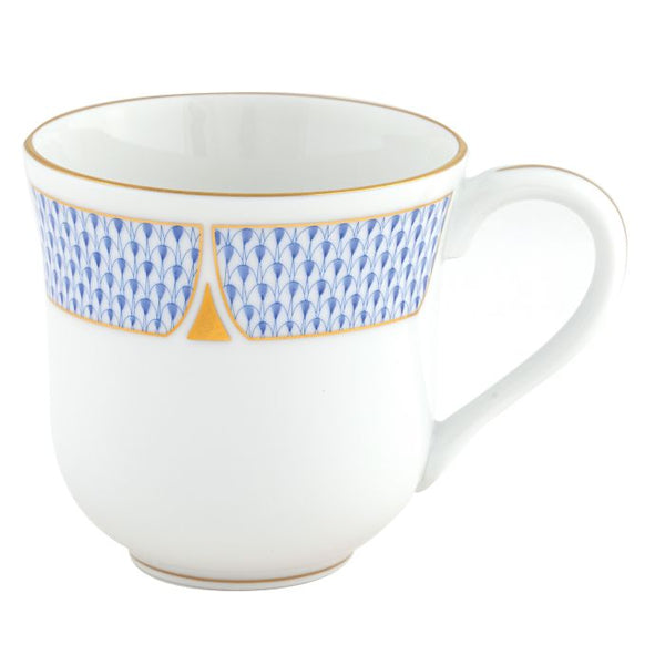 Art Deco Blue Coffee Mug