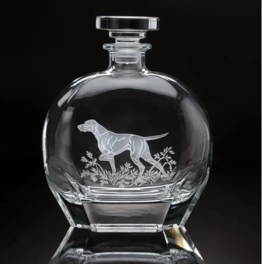 Decanter With Pointer Dog