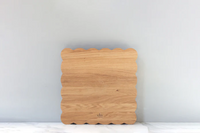 Square Scalloped Board - Large