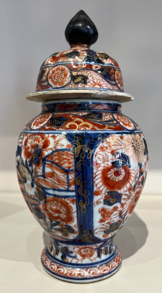 Antique Imari Temple Jar
