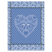Tea Towel - Amour Blue