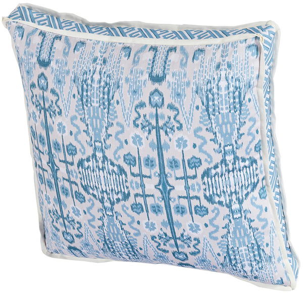 Bombay Blue Pillow 24 X 24 X 2