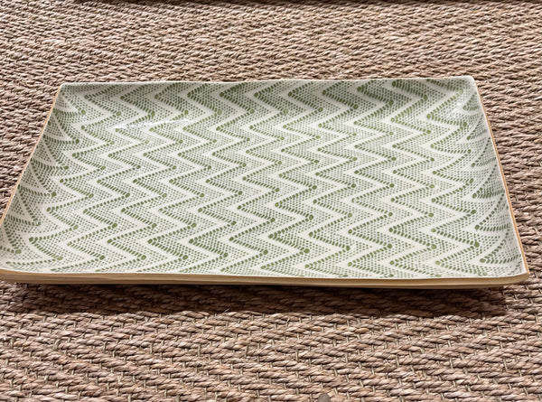 Ceramic Platter 15.5 x 8.5 x 1.5