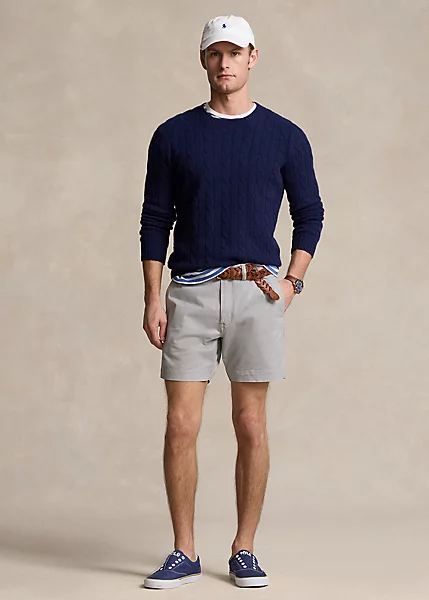 6" Shorts - Soft Grey