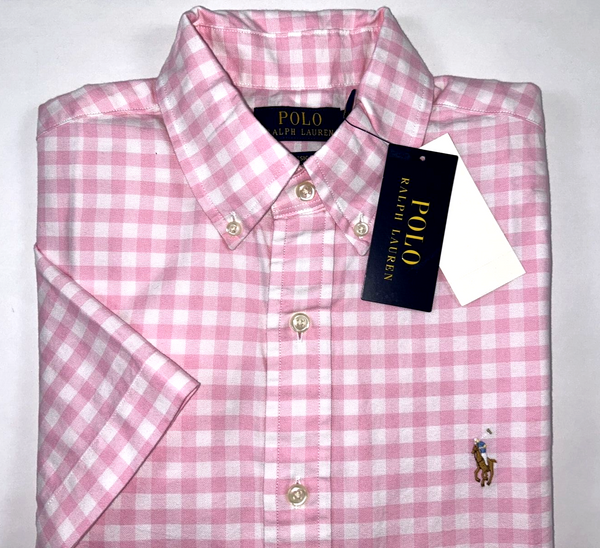 Oxford Sport Shirt - Pink Gingham