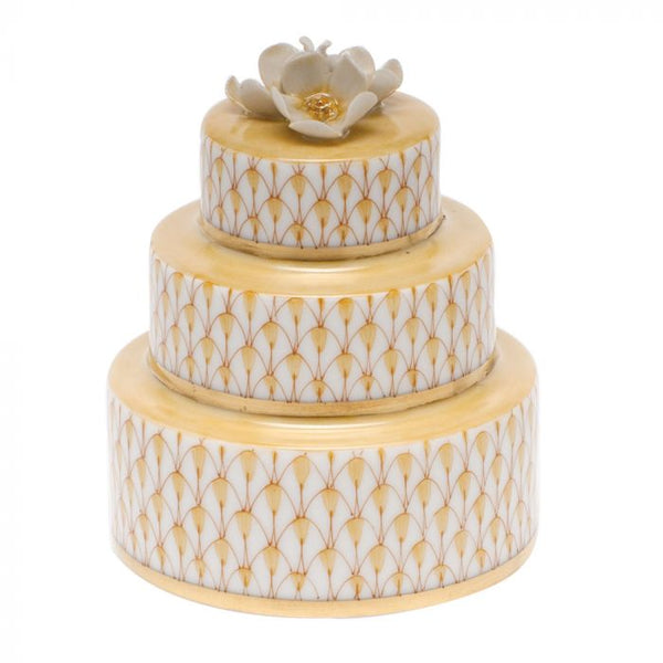Wedding Cake in Yellow