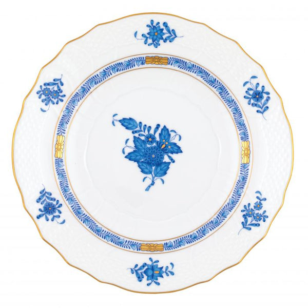 Chinses Bouquet Blue Salad Plate