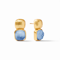 Catalina Earring - Chalcedony Blue