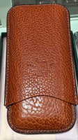 Brown Leather Cigar Case