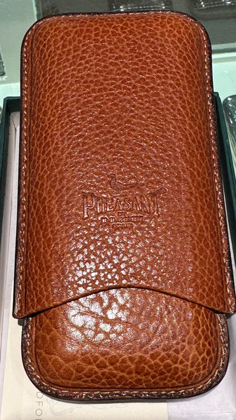 Brown Leather Cigar Case