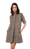Chatham Choclate Turq Dress