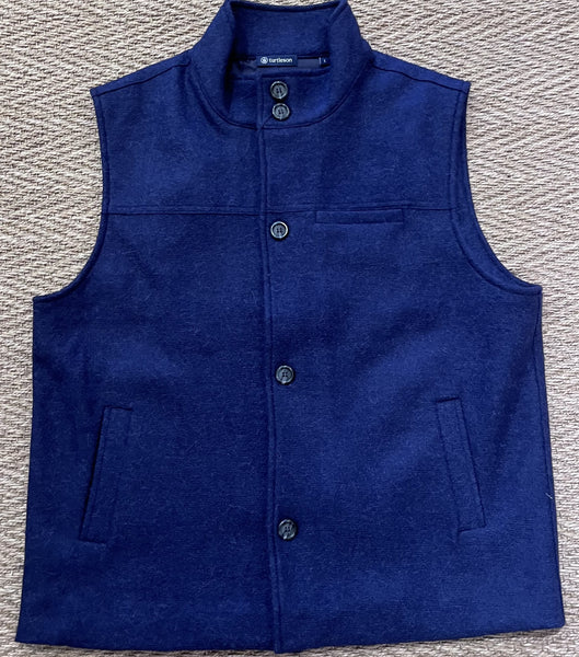 Townsend Felted Wool Vest - Admiral