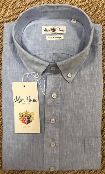 Popover Beach Shirt -Blue
