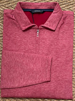 Stirling Sport Zip Polo - Red