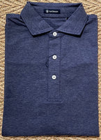 Avery Long Sleeve Polo - Admiral