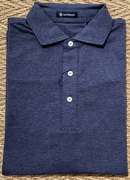Avery Long Sleeve Polo - Admiral