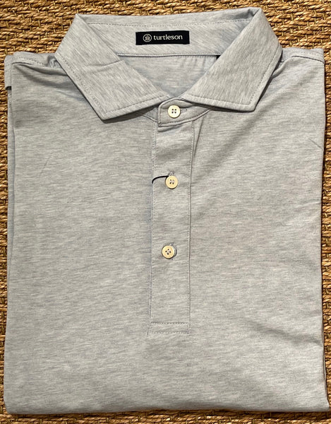 Avery Long Sleeve Polo - Stillwater