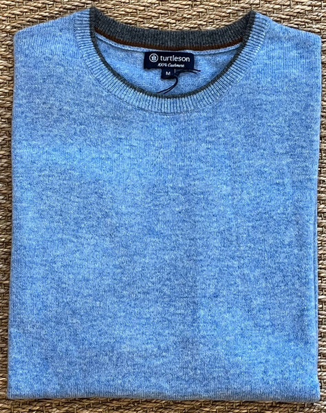 Maxwell Crew Sweater - Luxe Blue