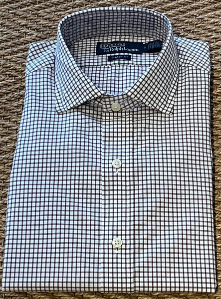 Classic Sport Shirt - Brown Check