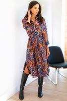 Alex Dress Long - Paisley