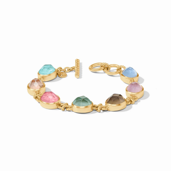 Nassau Demi Stone Bracelet - Multi-Stone