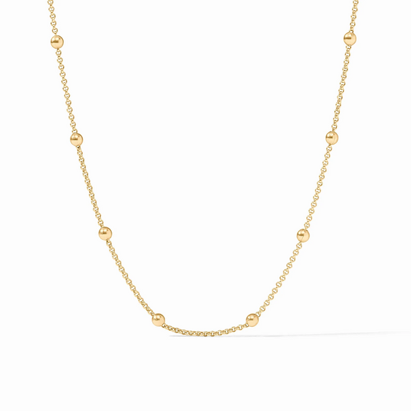Solara Delicate Station Necklace - 24"