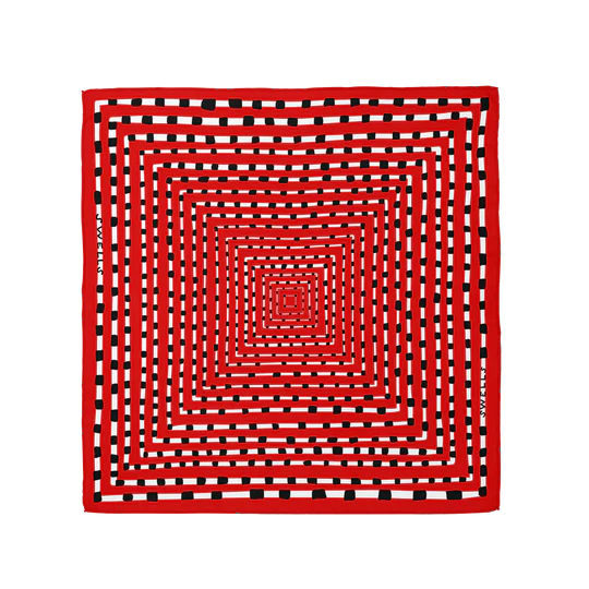 UGA Scarf 26X26