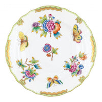 Queen Victoria Green Salad Plate