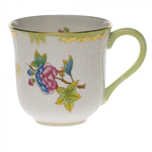 Queen Victoria Green Coffee Mug