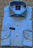 Augustin Shirt- Laguna Blue