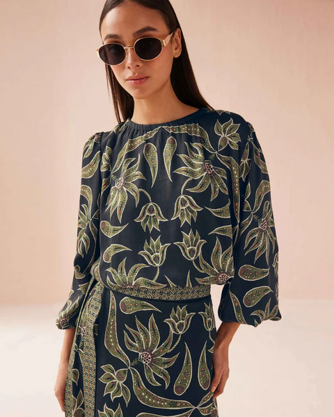 Ayla Blouse - Onyx