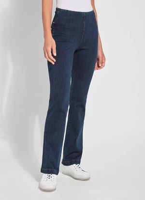 Ankle Baby Bootcut Jean - Indigo