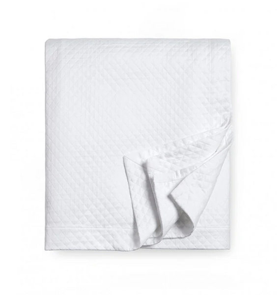 Bari King Blanket Cover - White