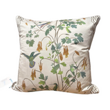 Hummingbird Autumn Pillow