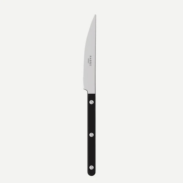 Bistro Dinner Knife Set/6 - Black