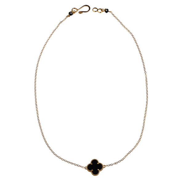 Black Clover Necklace