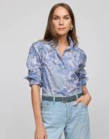 Margot Blouse - Blue Lace