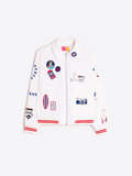 Varsity Jacket - White