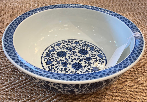 Bowl - Blue and White