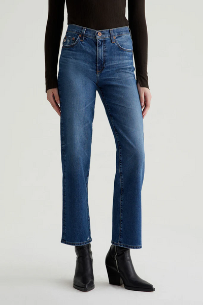 Brinley Mid-Rise Jeans - Blue