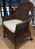 Brown wicker chairs - sold separately