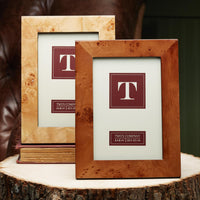 Burled Wood Frames 4X6