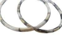 Everybody's Fav Hoops - Burnished Silver
