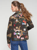 Olivia Graffiti Camo Jacket