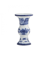 Blue Canton Shang Vase