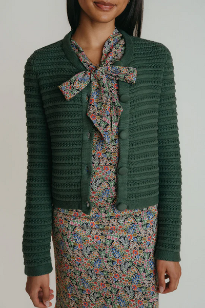 Carissa Cardigan - Spruce