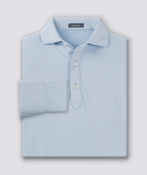 Carter Performance Polo - Luxe Blue