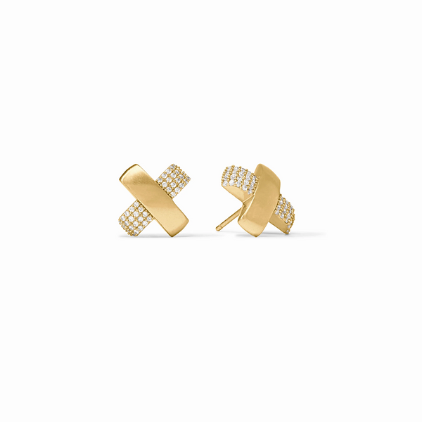 Catalina Pave X Studs
