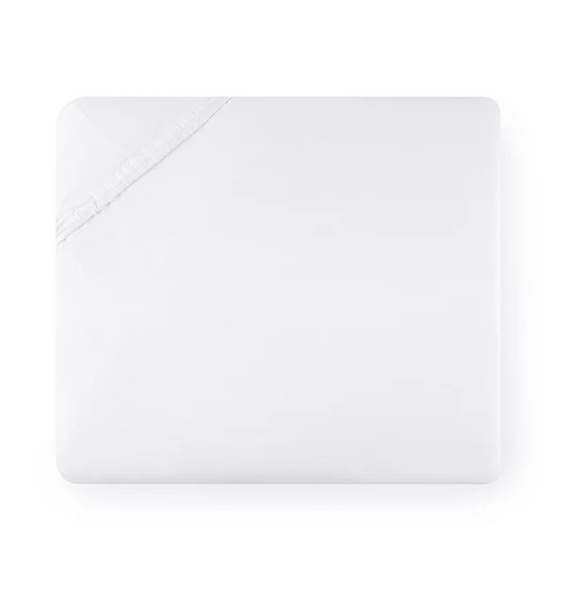 Celeste Queen Fitted Sheet - White